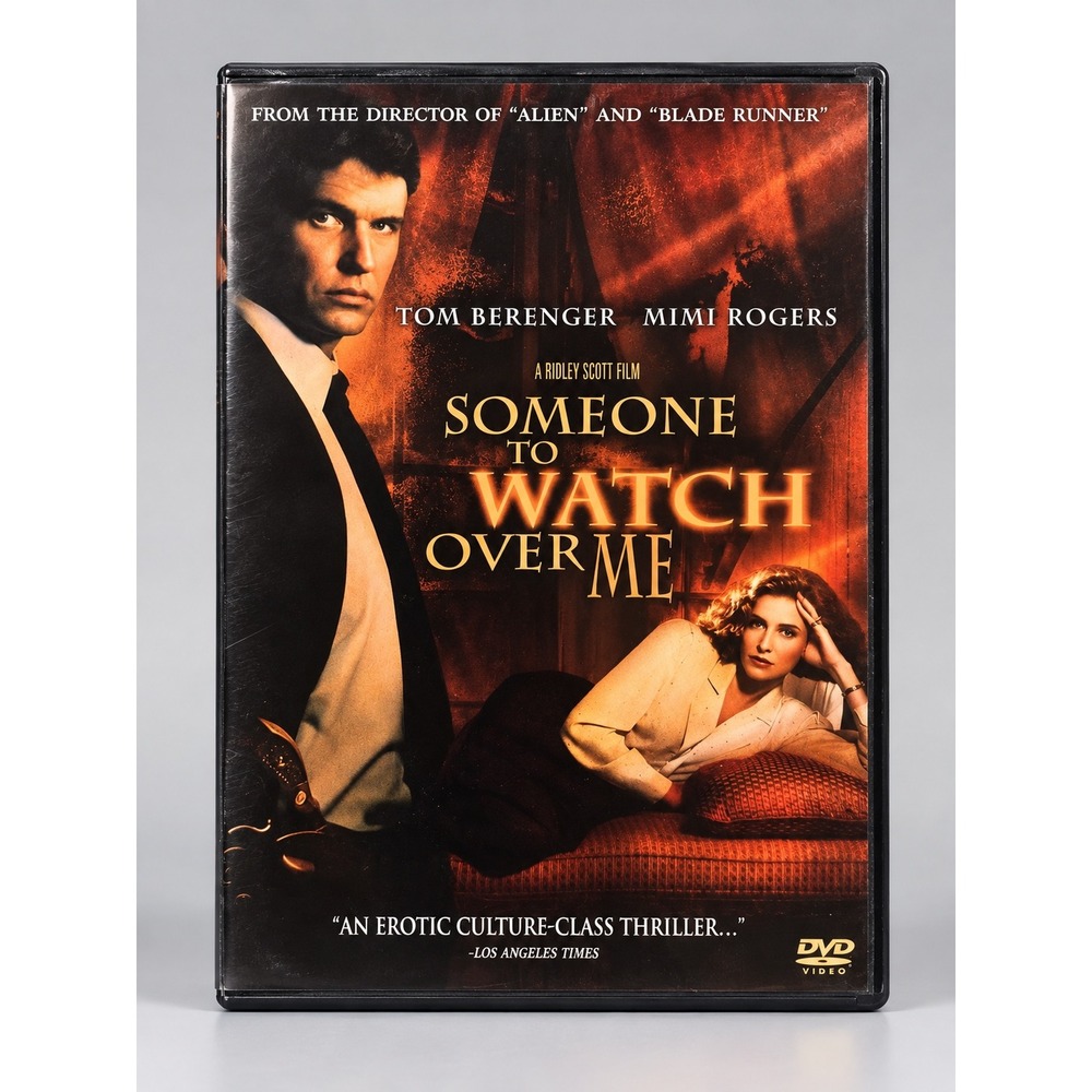 Someone to Watch Over Me DVD Ridley Scott Tom Berenger Mimi Rogers 1987 Thriller